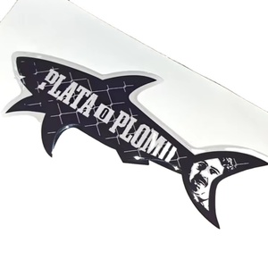 Nouveau 2026 Blnieece Autocollant Requin Tendance pour Réfrigérateur, Décorations 3D Étanche, Autocollants Requin, Autocollant Requin CP Company - Product Image 1