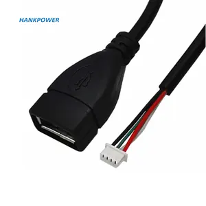 4针MX1.25母至USB 2.0母4针数据线USB至4 P MX1.25杜邦电缆
