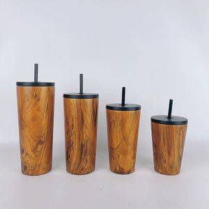 Wholesale Custom 24oz Stainless Steel Double Wall Vacuum Tumbler with Straw for <b>Hot</b> and Cold <b>Drinks</b> - Product Image 3