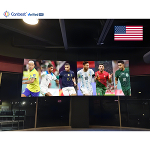 Canbest Fl P2 2Mm 3840X1280Mm 12.6X4.2Ft Interior Arco interior Led Pantalla de visualización de pared de video flexible en EE. UU. - Product Image 3