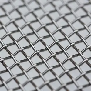 304/316 filtrante in rete metallica in acciaio inossidabile 20/40/60 tessuto filtrante 80/100 micron rete metallica intrecciata
