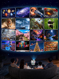 Proyector de Video LED 3D Inteligente y Económico Nanxin con Control por Aplicación WiFi, 60 Videos, <span class=keywords><strong>Cosmos</strong></span> Romance Festival, para Dormitorio y Hogar - Product Image 6