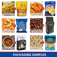 Machine d'emballage automatique Doypack pour sachets Mylar 500g 1kg Poivre Sel Sucre Blanc Machine d'emballage en sachet debout