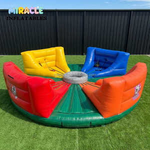 Juego <span class=keywords><strong>Inflable</strong></span> Comercial Hungry Hippo, Brincolín <span class=keywords><strong>Inflable</strong></span> Gigante Interactivo para 4 Jugadores - Product Image 3