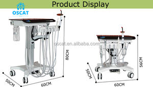 ชุดอุปกรณ์ทันตกรรมเคลื่อนที่ OSCAT EUR PET สำหรับสัตวแพทย์มืออาชีพ พร้อมรถเข็นเคลื่อนที่ - Product Image 2