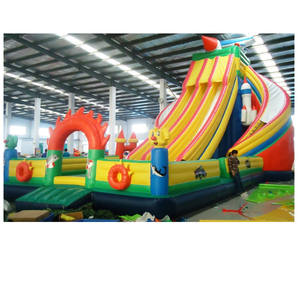 <strong>Crazy</strong> Inflatable Toboganes , Inflatable Dry Slide, Inflatable Slides With Bouncer - Product Image 4