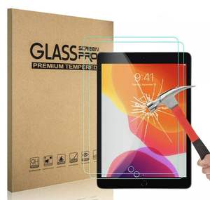 Protection d'écran en verre trempé pour iPad 10,2 pouces 2019 7e génération HD et pour tous les modèles d'iPad - Product Image 1