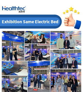 Healthtec all'ingrosso <span class=keywords><strong>letto</strong></span> regolabile doppio <span class=keywords><strong>letto</strong></span> pieghevole telaio in legno doghe <span class=keywords><strong>Base</strong></span> Zero gravità Wireless telecomando - Product Image 6