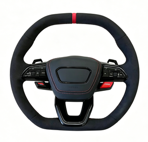 Volant de voiture en Alcantara complet, très demandé, pour <span class=keywords><strong>Audi</strong></span> A3 A4 A5 A6 Q3 Q5, volant <span class=keywords><strong>sport</strong></span> modifié, détails personnalisables - Product Image 1