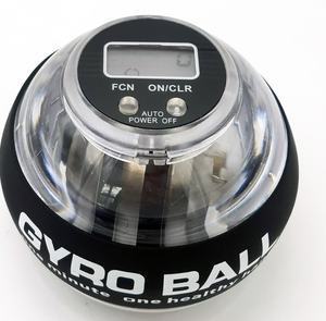 Gyro Ball con estuche de transporte ejercitador de antebrazo <span class=keywords><strong>Gyroball</strong></span> muñeca brazo entrenador ejercitador 5 Led gimnasio antebrazo Power muñeca Gyro Ball - Product Image 3