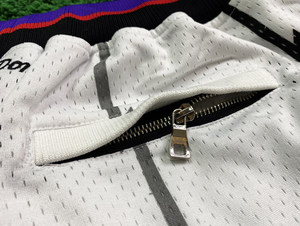 Pantaloncini da Basket Vintage Sportivi <span class=keywords><strong>Old</strong></span> School Streetwear in Poliestere con Logo Personalizzato OEM, Stile College, con Tasche con Cerniera per Uomo - Product Image 6