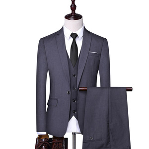 <span class=keywords><strong>2022</strong></span> costume formel pour hommes costume quatre pièces pantalon gilet chemise peut être utilisé comme <span class=keywords><strong>meilleur</strong></span> homme se rendant à porter des costumes d'affaires sans fer - Product Image 2