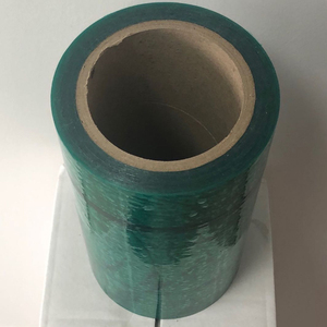 Material PE de alta calidad, cinta adhesiva de limpieza de conductos de aire, rollo de película protectora suave de alta adherencia, perforación personalizada, brillante/liso - Product Image 6