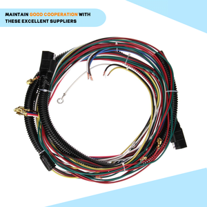 Arnés de cableado ATL personalizado 80831 y otros para quitanieves, 2 conectores, 120 pulgadas, calibre 16, para terminales de anillo Meyer, cables de corte recto - Product Image 3