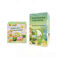 Boîte en papier personnalisée pour biscuits, gâteaux, bonbons, snacks, sucre, donuts, petits macarons, emballage alimentaire avec impression de logo, fournisseur