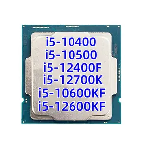 Original Core i7 i9 I5 CPU 2.9 Ghz 12 Cache LGA 1200 intel core i5-10400f 13400F processeur ordinateur cpus