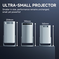 Proyector LCD Inteligente S40PRO Ultrapequeño, Android 14, Chip H723, 150 ANSI Lúmenes, 720P Nativo, Pantalla de 100 Pulgadas, WiFi6, BT5.0
