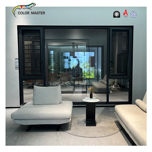 Fenêtre à battant moderne en aluminium, triple <span class=keywords><strong>vitrage</strong></span> isolant, ouverture vers l'extérieur, grille de sécurité, norme australienne, pour maisons australiennes - Product Image 5