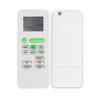 Télécommande numérique LED ES-AC041-E avec circuit intégré SOFT pour climatiseur VIDEOCON, 38 kHz, nouvelle, ABS, 14 touches