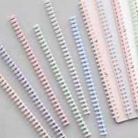 Cahier en plastique reliure spirale bande A4 30 trous cercle anneau livre reliure A4 feuilles mobiles papier réservation bobine école fournitures de bureau