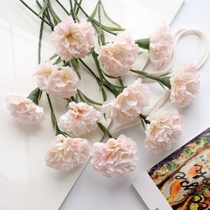 ดอกคาร์เนชั่นประดิษฐ์ CallaFloral ก้านเดี่ยว สีชมพู สำหรับตกแต่งภายในบ้าน งานแต่งงาน และตกแต่งบ้าน - Product Image 1