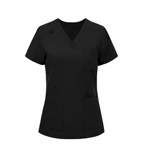 Tenues médicales unisexes 100 % coton avec logo personnalisé, détection d'aiguilles intégrée, conçues pour les médecins et les infirmières des hôpitaux – Vente chaude - Product Image 2