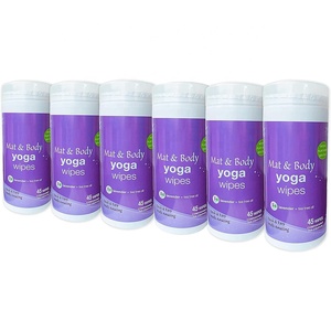 MeiFan Lingettes de Yoga Désinfectantes pour Tapis et <span class=keywords><strong>Corps</strong></span> au Studio Gym Spa et Fitness - Product Image 2