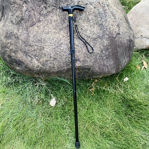 Bâton de marche pliable Etsuno, 5 sections extensibles, bâton de randonnée ultra-léger, canne de montagne portable - Product Image 1