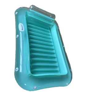 Matelas flottant gonflable pour piscine, nouveau lit flottant de loisirs aquatiques double usage pour l'extérieur, idéal pour bronzer, vente en gros disponible. - Product Image 2