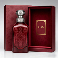 Botol Parfum Kosong Gaya Vintage Premium Warna Pink 30ML 50ml Botol Parfum Kaca dengan Tutup Semprot
