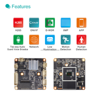 Module de caméra IP 2MP/4MP/5MP, 4K 8mp RS CCTV, 1 pièce, prix d'usine d'origine