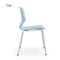 Chaises de conférence de chaise de visiteur de coquille en plastique de pp de fabrication professionnelle