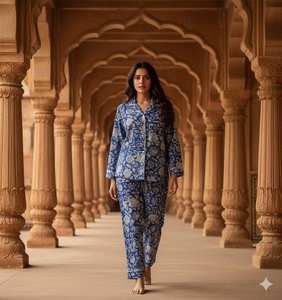 Conjunto de Pijama de Algodón para Mujer, Suave y Transpirable, Ropa de Dormir de Verano para Mujer - Product Image 6