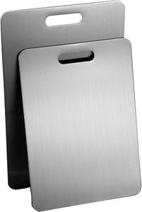 <span class=keywords><strong>Planche</strong></span> à Découper Épaisse en Acier Inoxydable, Meilleure Vente, Facile à Nettoyer, Idéale pour Viandes et Légumes - Product Image 2