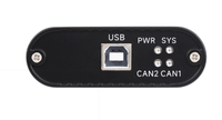 Adaptor USB dapat FD Dual Channel, komponen diagnostik otomotif isolasi 3000V tingkat Baud 5Mbps