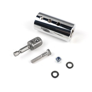 Adaptador de taladro para soporte de remolque, enchufe de 1/2 pulgada, acero inoxidable, para reparación de remolques - Product Image 5