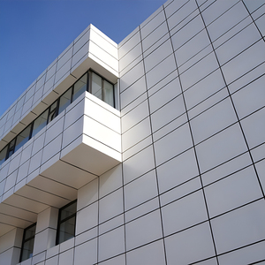 Diseño industrial B1 Nivel Resistente al fuego Pvdf Recubierto 3mm 4mm <span class=keywords><strong>Acp</strong></span> Acm Panel compuesto de plástico de aluminio - Product Image 2