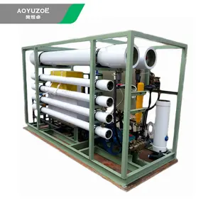 Food safety grade UPVC pipeline water plant reverse osmosis filtration system containerized industrial water purifier