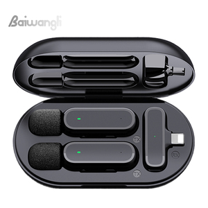 Micrófono Lavalier Inalámbrico K61 con Estuche de Carga, Nuevo y en Oferta, Ideal para Transmisiones en Vivo, Grabación de Video, Entrevistas - Product Image 2