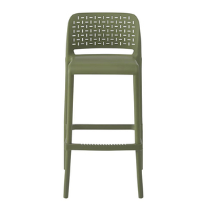 Taburetes de <span class=keywords><strong>Bar</strong></span> apilables de plástico con diseño de cafetería y restaurante de hotel, silla alta de <span class=keywords><strong>bar</strong></span> - Product Image 4