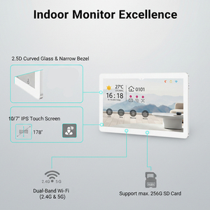 Videoportero Biométrico Hiwink con Reconocimiento de Palma, Kit de Entrada IP de 2 Cables, Aleación de Aluminio, IP65 Impermeable, <span class=keywords><strong>Intercomunicador</strong></span> para Apartamento - Product Image 6