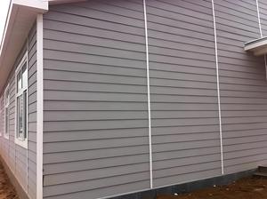 كسوة خارجية عصرية بنمط الخشب 100% خالية من الأسبستوس مقاومة للماء ومضادة للحريق عالية القوة للمباني - Product Image 5