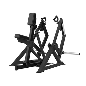 Máquina de remo de fuerza comercial para gimnasio, máquina de remo con carga de placas, máquina de remo vertical - Product Image 2