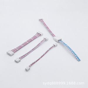 สายเคเบิล XH 2.54 มม. พิทช์ 2468 ขนาด 26AWG สีแดงและสีขาว แบบริบบิ้น พร้อมขั้วต่อ 2-12P แบบเดี่ยว/คู่ สำหรับสายเคเบิลและสายไฟ - Product Image 5