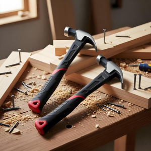 45 #   Mini marteau à griffes en acier au carbone avec poignée antidérapante TPR pour le travail du bois et le bricolage à domicile - Product Image 4