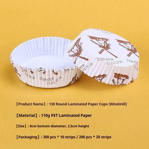 Stampini per Cupcake a Forma di Tulipano per Promozioni Stagionali, Edizione Speciale, Kit di Strumenti di Marketing per Pasticceria a Tema Festivo - Product Image 1