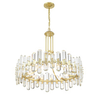 Lustre moderne de luxe avec panneaux en cristal et cadre métallique flottant, éclairage suspendu personnalisé pour salon, villa, hôtel, luminaire suspendu