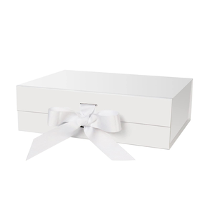 Caja de Empaque para Pelucas con Forro de Satén de Seda, Caja de Empaque Magnética de Lujo para Extensiones de Cabello, Logotipo Personalizado - Product Image 1