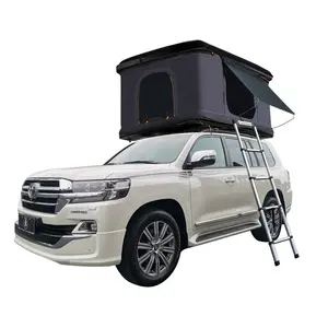 หลังคารถเต็นท์บน3-4คน Hardtop จีนหลังคาเต็นท์ตั้งแคมป์รถ Carpa De Techo 4x4