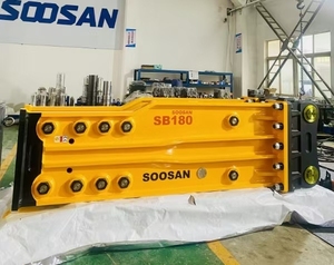 SOOSAN SB180 Brise-roche hydraulique de type supérieur, corps principal, produit, approvisionnement direct en usine, garantie d'un an, caractéristiques standard incluses - Product Image 5